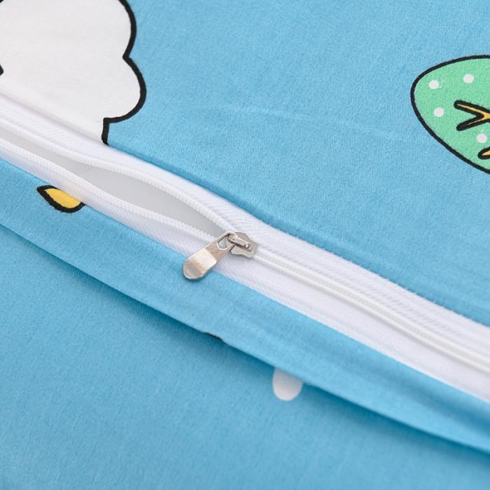 91家纺网 家纺一手货源 找家纺 儿童枕套纯棉全棉乳胶枕头套40x60可爱幼儿园