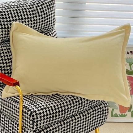 91家纺网 家纺一手货源 找家纺 （总）雅萱 2021新款牛奶绒单品枕套