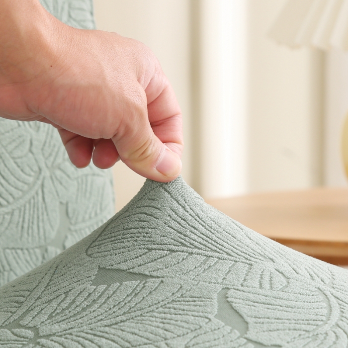 91家纺网 家纺一手货源 找家纺 （总）千彤沙发垫 2022新款小树叶提花椅子套椅套