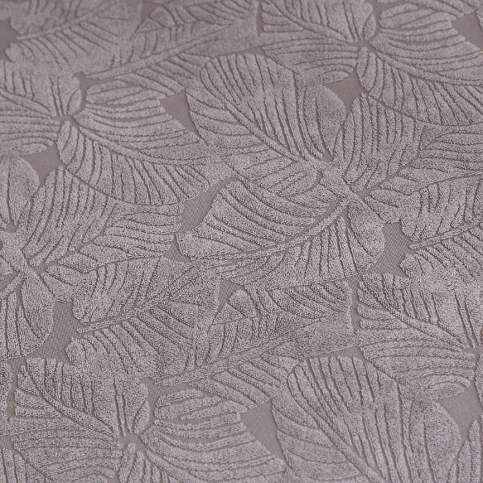 91家纺网 家纺一手货源 找家纺 千彤沙发垫 2022新款小树叶提花椅子套 浅灰