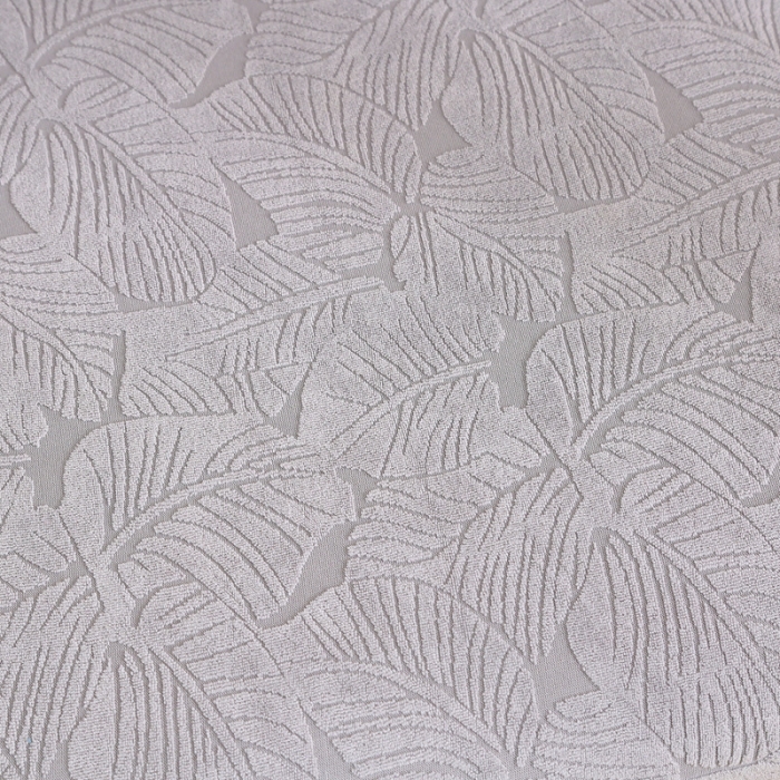 91家纺网 家纺一手货源 找家纺 千彤沙发垫 2022新款小树叶提花椅子套 银灰