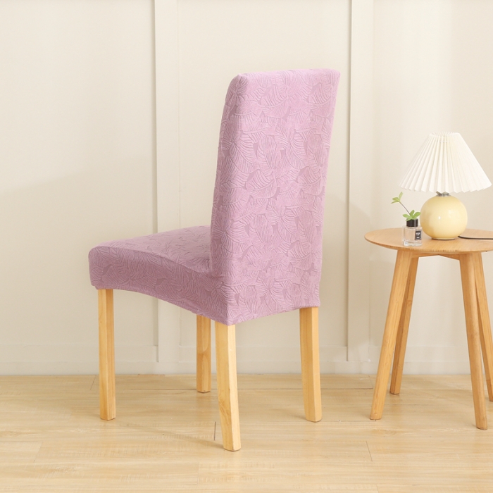 91家纺网 家纺一手货源 找家纺 千彤沙发垫 2022新款小树叶提花椅子套 紫色