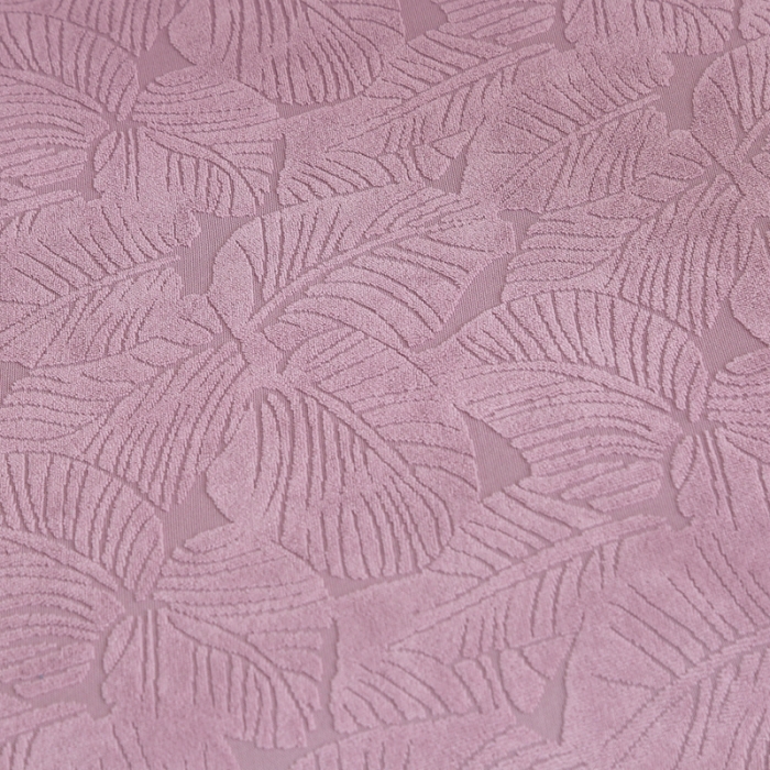 91家纺网 家纺一手货源 找家纺 千彤沙发垫 2022新款小树叶提花椅子套 紫色