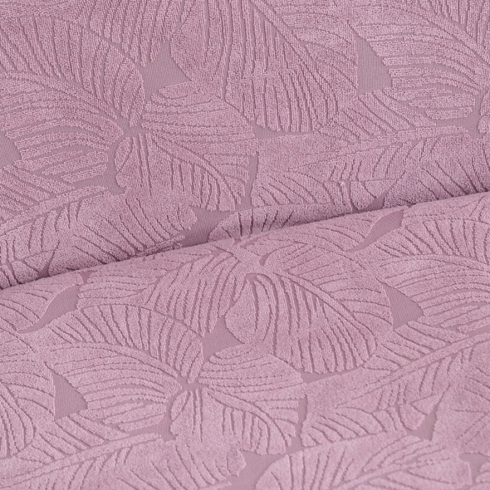 91家纺网 家纺一手货源 找家纺 千彤沙发垫 2022新款小树叶提花椅子套 紫色