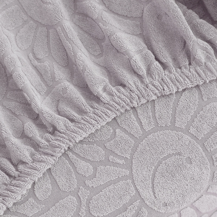 91家纺网 家纺一手货源 找家纺 千彤沙发垫 2022新款太阳花提花椅子套 银灰