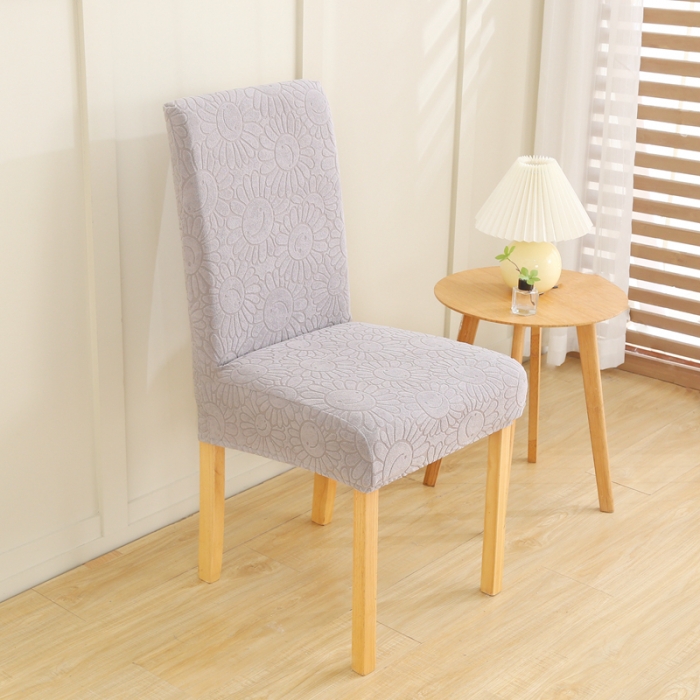 91家纺网 家纺一手货源 找家纺 千彤沙发垫 2022新款太阳花提花椅子套 银灰