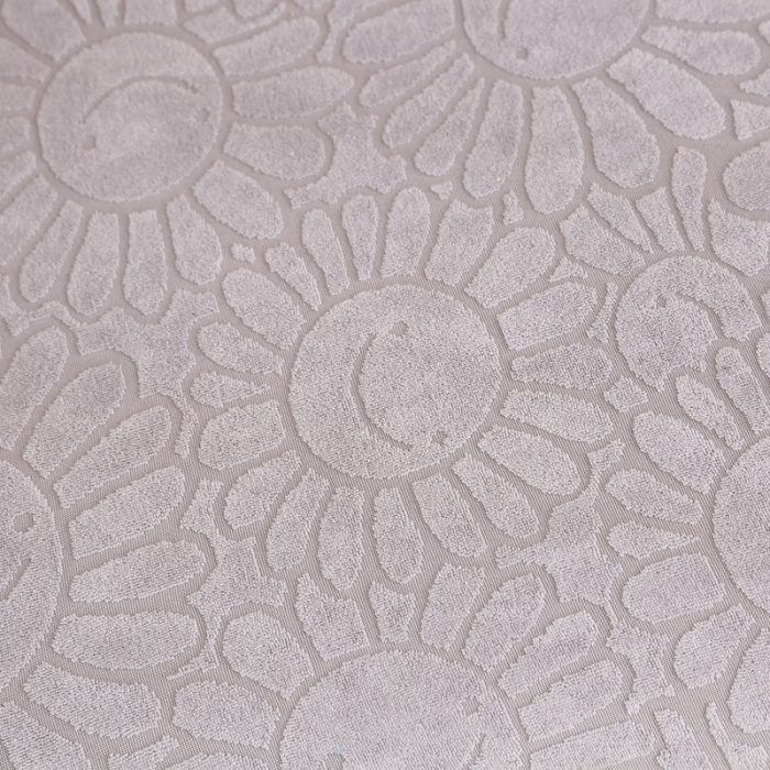 91家纺网 家纺一手货源 找家纺 千彤沙发垫 2022新款太阳花提花椅子套 银灰