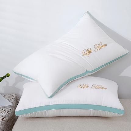 91家纺网 家纺一手货源 找家纺 （总）梦叶草 2022新款抗菌刺绣枕芯