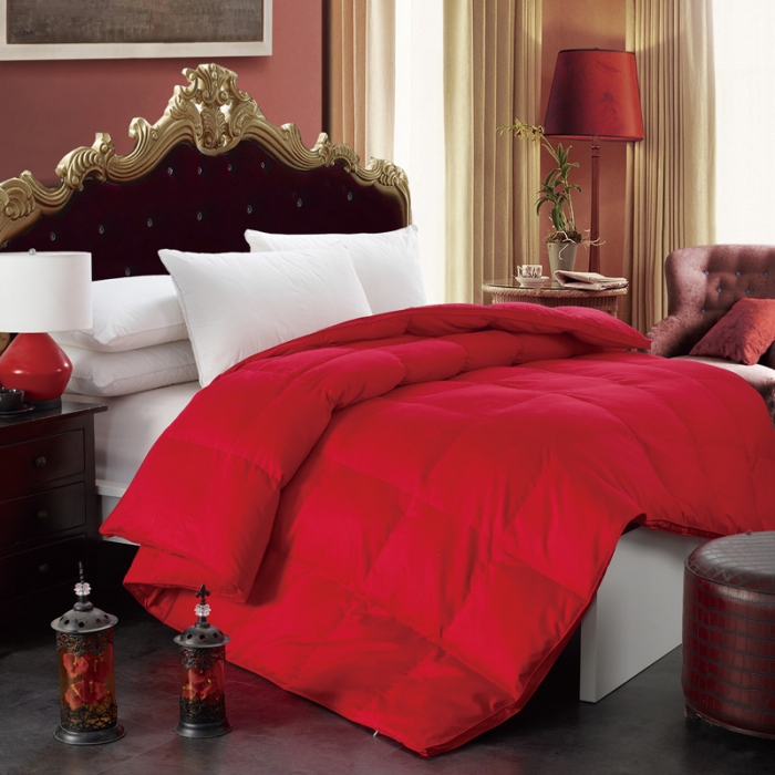 91家纺网 家纺一手货源 找家纺 （总）锦瑞羽绒 2024新款80支全棉大提花羽绒被