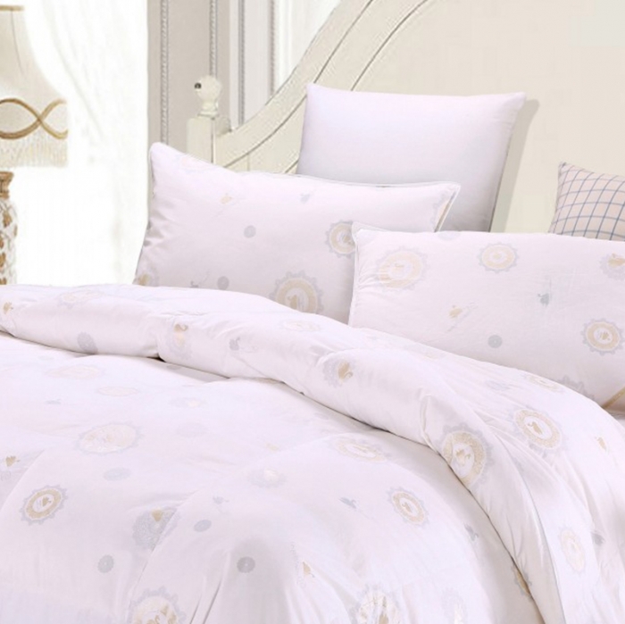 91家纺网 家纺一手货源 找家纺 （总）锦瑞羽绒 2024新款鹅的世界全棉印花羽绒被