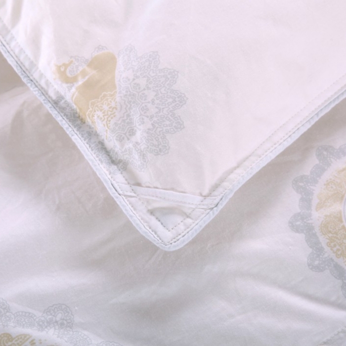 91家纺网 家纺一手货源 找家纺 （总）锦瑞羽绒 2024新款鹅的世界全棉印花羽绒被