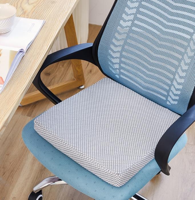 91家纺网 家纺一手货源 找家纺 4d空气纤维坐垫办公室椅子垫久坐神器屁垫夏季透气餐桌椅子垫