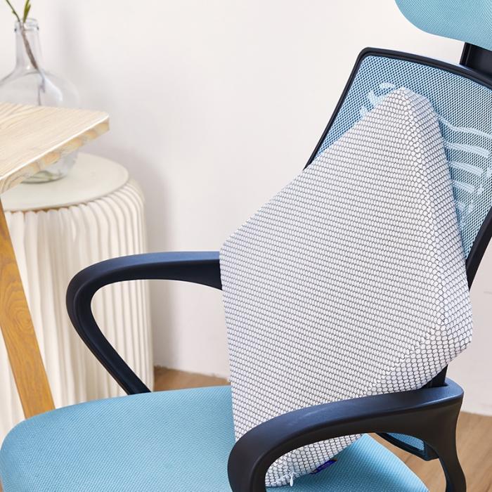 91家纺网 家纺一手货源 找家纺 4d空气纤维坐垫办公室椅子垫久坐神器屁垫夏季透气餐桌椅子垫