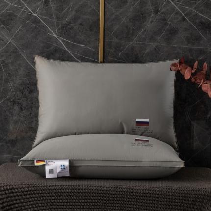 91家纺网 家纺一手货源 找家纺 （总）岚司羽 2022新款臻尊羽绒枕芯全棉绒丝枕芯