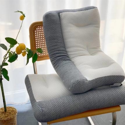 91家纺网 家纺一手货源 找家纺 （总）2024新款反牵引舒颈枕针织分区护颈椎助睡眠睡觉专用反攻矫正枕芯枕头