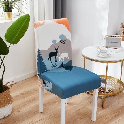 91家纺网 家纺一手货源 找家纺 （总2）逐日沙发套 2023新款牛奶丝印花椅套