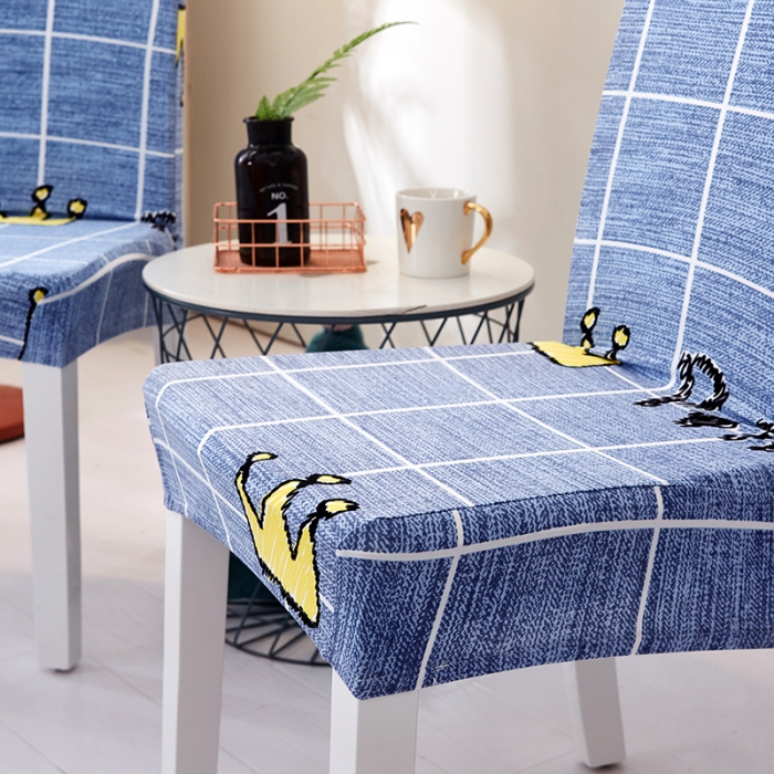 91家纺网 家纺一手货源 找家纺 逐日沙发套 2023新款牛奶丝印花椅套 王冠