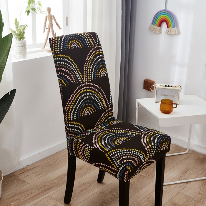 91家纺网 家纺一手货源 找家纺 逐日沙发套 2023新款牛奶丝印花椅套 向往