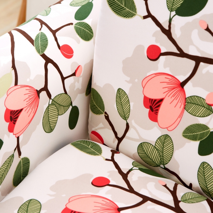 91家纺网 家纺一手货源 找家纺 逐日沙发套 2023新款牛奶丝印花沙发套 蔓延