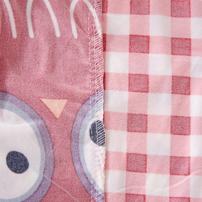 91家纺网 家纺一手货源 找家纺 逐日沙发套 2023新款牛奶丝印花沙发套 猫头鹰