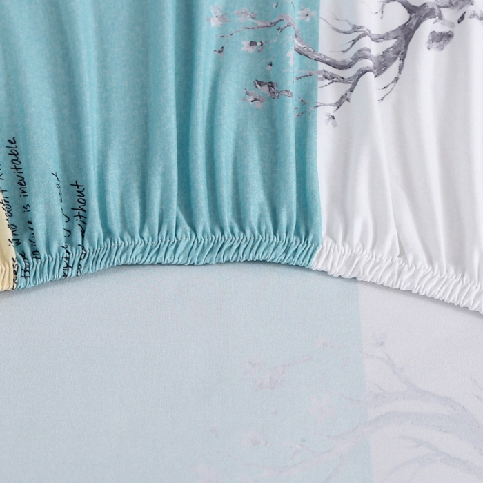 91家纺网 家纺一手货源 找家纺 逐日沙发套 2023新款牛奶丝印花沙发套 梦灵