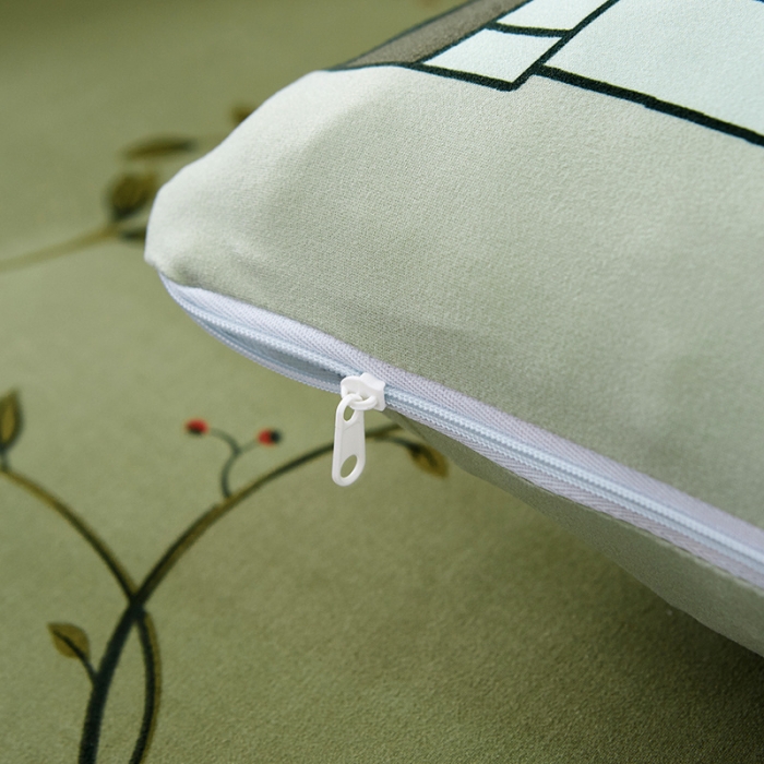 91家纺网 家纺一手货源 找家纺 逐日沙发套 2023新款牛奶丝印花沙发套 田园