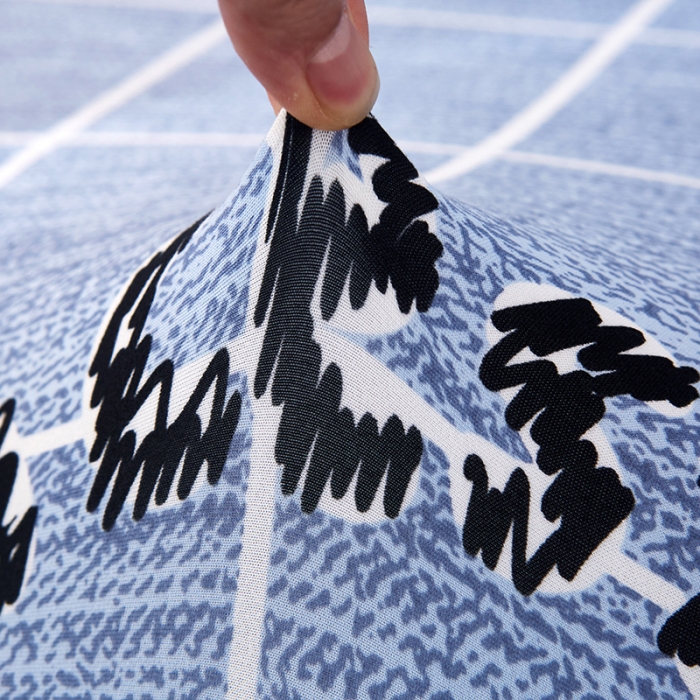 91家纺网 家纺一手货源 找家纺 逐日沙发套 2023新款牛奶丝印花沙发套 王冠