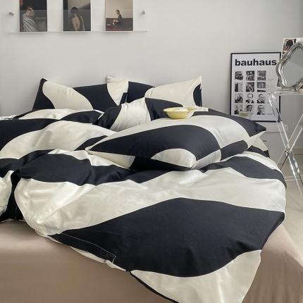 91家纺网 家纺一手货源 找家纺 （总）雅居纺 2022新款全棉13070印花小清新四件套