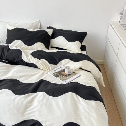 91家纺网 家纺一手货源 找家纺 （总）梦家居 2022新款小清新系列全棉四件套