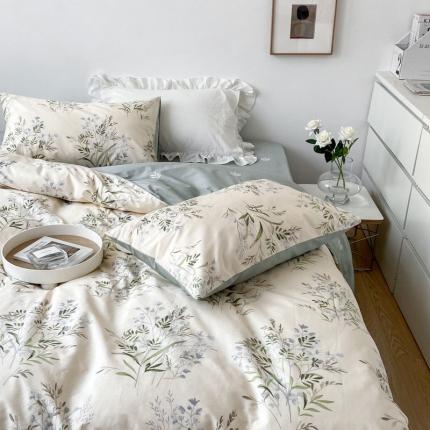 91家纺网 家纺一手货源 找家纺 （总）梦家居 2022新款小清新系列全棉四件套