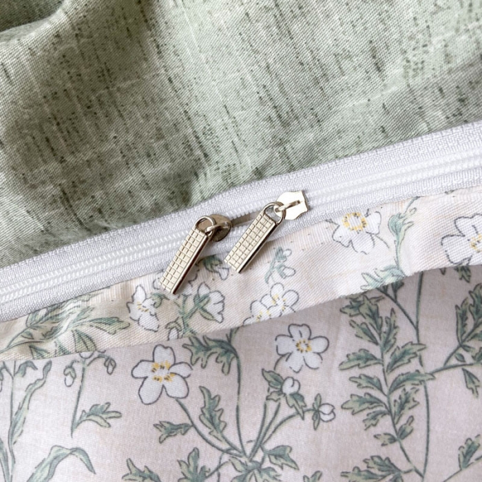 91家纺网 家纺一手货源 找家纺 梦家居 2022新款小清新系列全棉四件套 茶艺