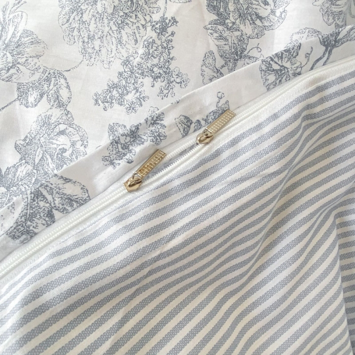 91家纺网 家纺一手货源 找家纺 梦家居 2022新款小清新系列全棉四件套 复古玫瑰