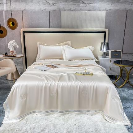 寐居家纺 2022新款60兰精天丝夏凉被 天丝-香槟色