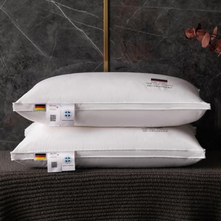 91家纺网 家纺一手货源 找家纺 （总）岚司羽 新款臻尊羽绒枕芯全棉枕芯