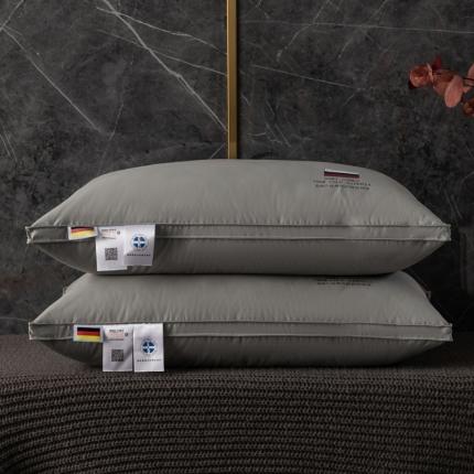 91家纺网 家纺一手货源 找家纺 （总）岚司羽 新款臻尊羽绒枕芯全棉枕芯