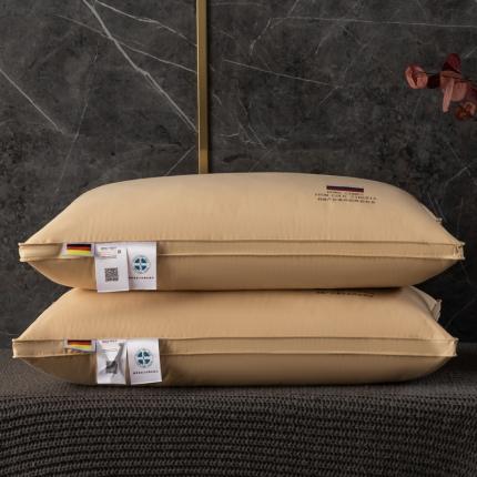 91家纺网 家纺一手货源 找家纺 （总）岚司羽 新款臻尊羽绒枕芯全棉枕芯