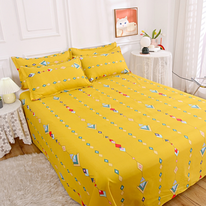 91家纺网 家纺一手货源 找家纺 梵巢家纺 芦荟棉单床单 安纳西