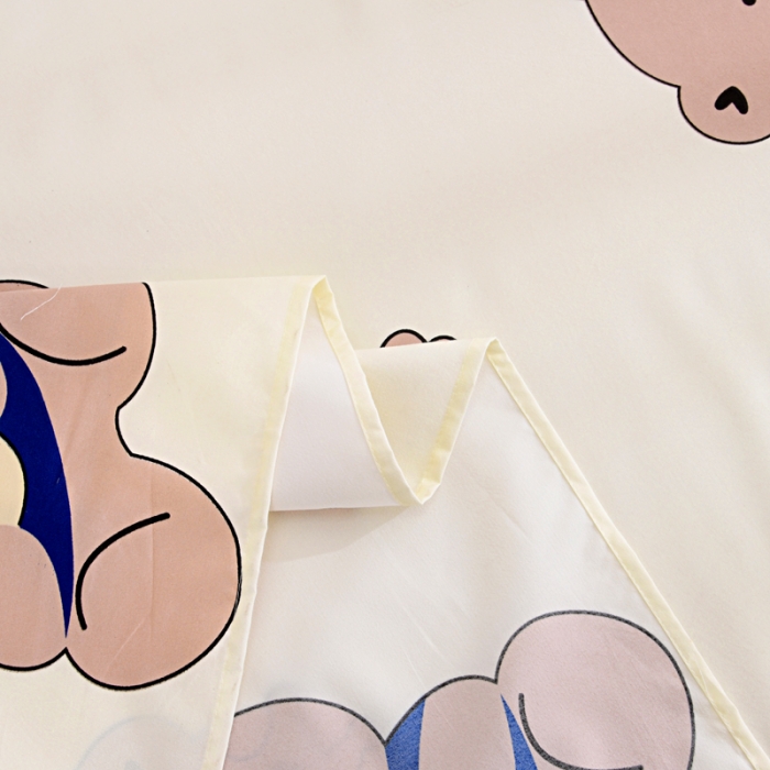 91家纺网 家纺一手货源 找家纺 梵巢家纺 芦荟棉单床单 饼干熊