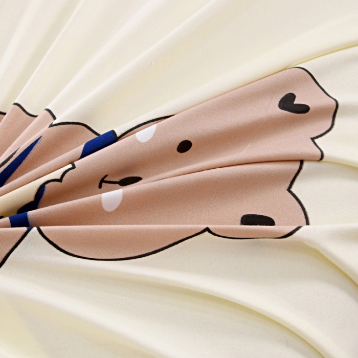 91家纺网 家纺一手货源 找家纺 梵巢家纺 芦荟棉单床单 饼干熊