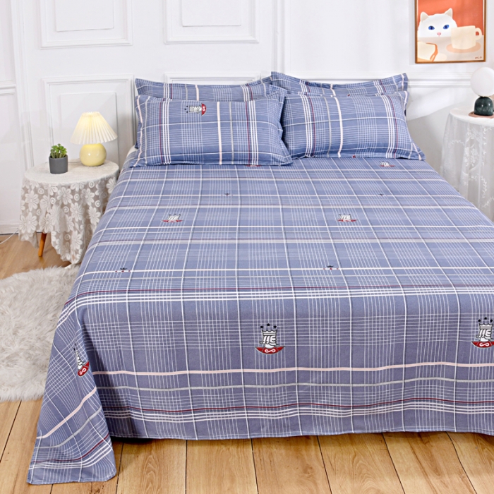 91家纺网 家纺一手货源 找家纺 梵巢家纺 芦荟棉单床单 布拉格