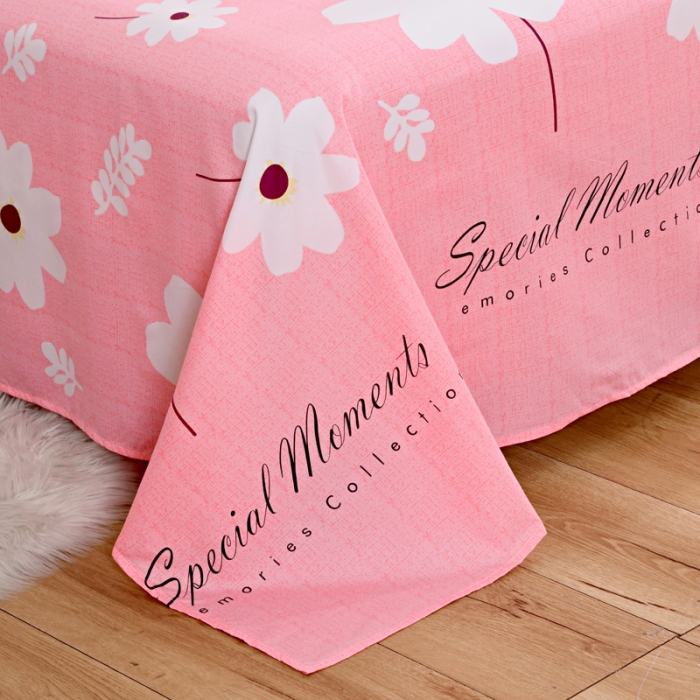 91家纺网 家纺一手货源 找家纺 梵巢家纺 芦荟棉单床单 片片飞花