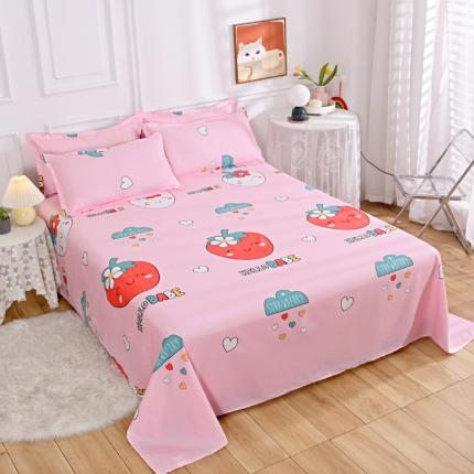 91家纺网 家纺一手货源 找家纺 梵巢家纺 芦荟棉单床单 苹果派