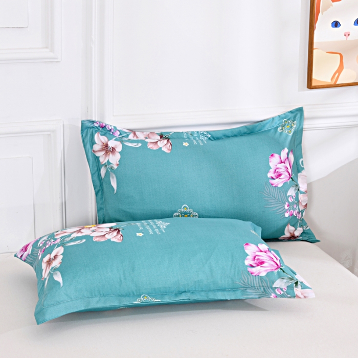 91家纺网 家纺一手货源 找家纺 梵巢家纺 芦荟棉单床单 夏日蔷薇