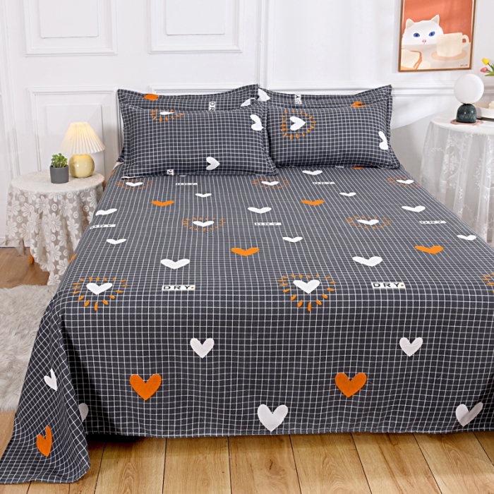 91家纺网 家纺一手货源 找家纺 梵巢家纺 芦荟棉单床单 心心念念