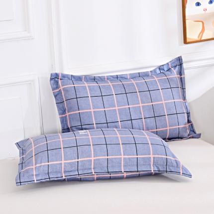 91家纺网 家纺一手货源 找家纺 （总）梵巢 家纺芦荟棉枕套磨毛化纤枕套48*74cm