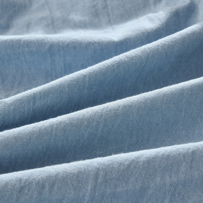 91家纺网 家纺一手货源 找家纺 雪云美2022A类全棉色织水洗棉夹棉单床笠床罩可定制 加尔蓝