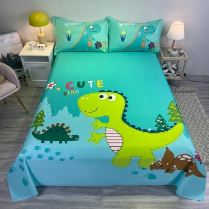 金爱家 2023新款全棉大版单品 恐龙-绿