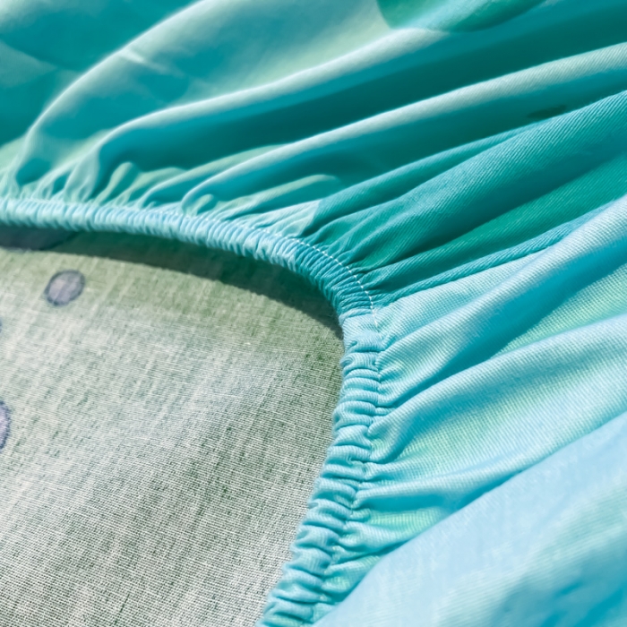 91家纺网 家纺一手货源 找家纺 金爱家 2023新款全棉大版单品 恐龙-绿