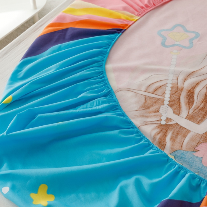 91家纺网 家纺一手货源 找家纺 金爱家 2023新款全棉大版单品 美人鱼