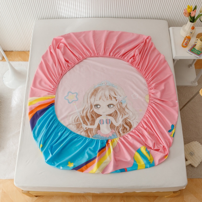 91家纺网 家纺一手货源 找家纺 金爱家 2023新款全棉大版单品 美人鱼